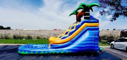 62445057 2286955578028194 3029265598082187264 n 115725936 15' Blue Tropical Crush Waterslide