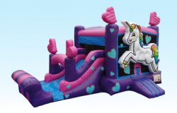 0E4849A6 B3B5 4EE8 A83A 0E8C919E3265 422360552 15x30 Unicorn Combo Bounce Dry Slide