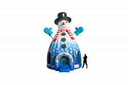 Large Snowman Igloo Bounce